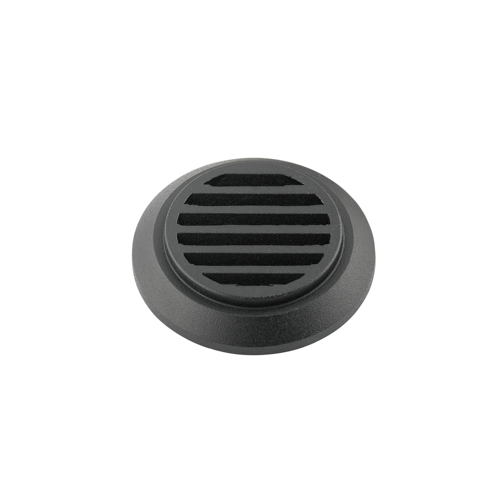 Kichler Lighting LED Mini All-Purpose Louver in Black Brass, Landscape Lighting, (2.25" x .5"), 16146BKB - 0.5