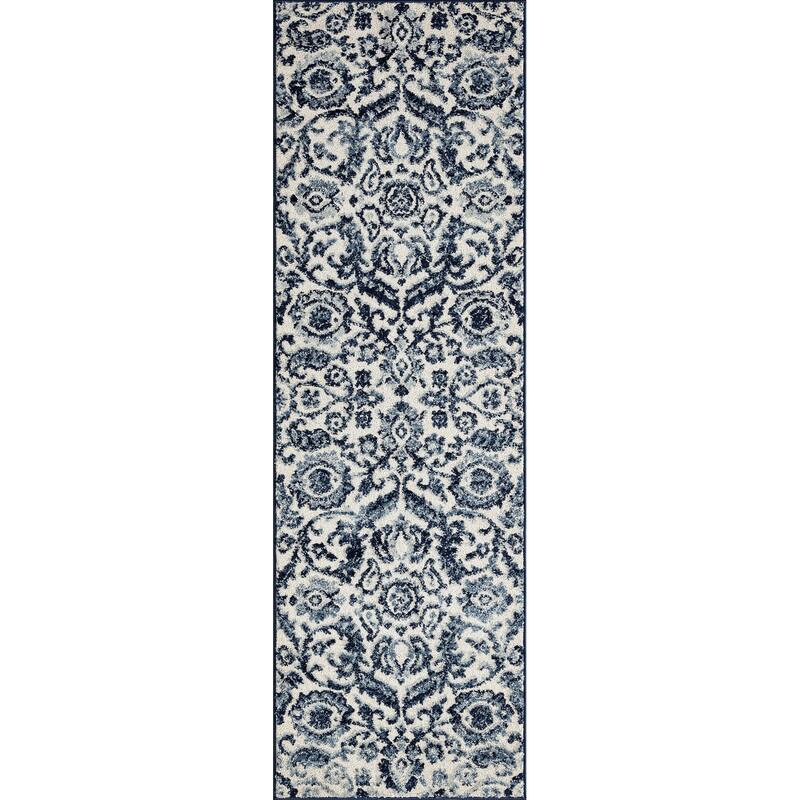 Mayson Farmhouse Floral Indoor Area Rug