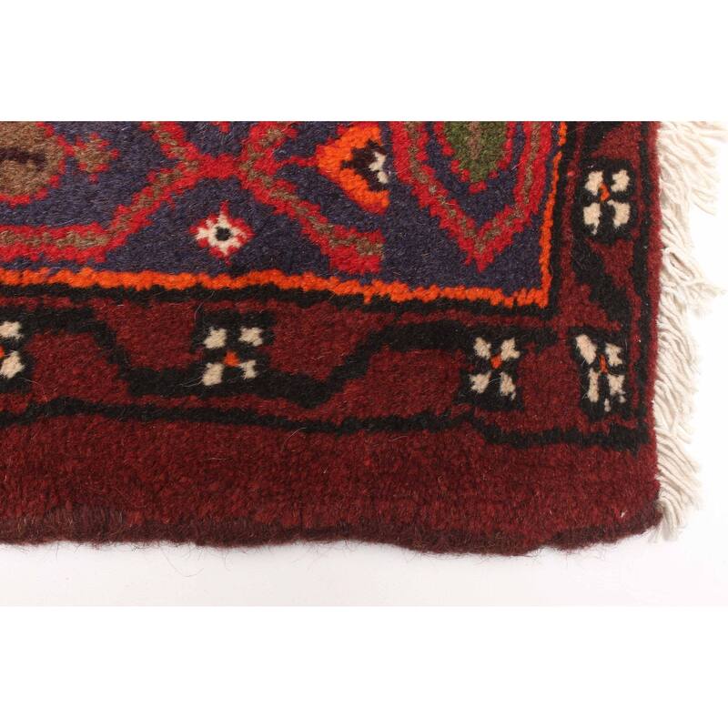 ECARPETGALLERY Hand-knotted Andelz Dark Navy Wool Rug - 4'1 x 6'10