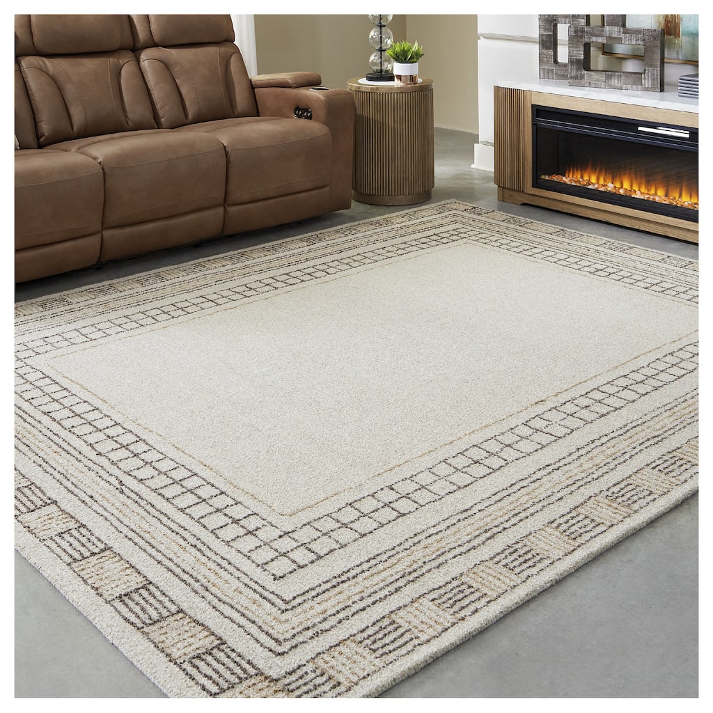 Signature Design by Ashley Idaman Beige/Gray Rug
