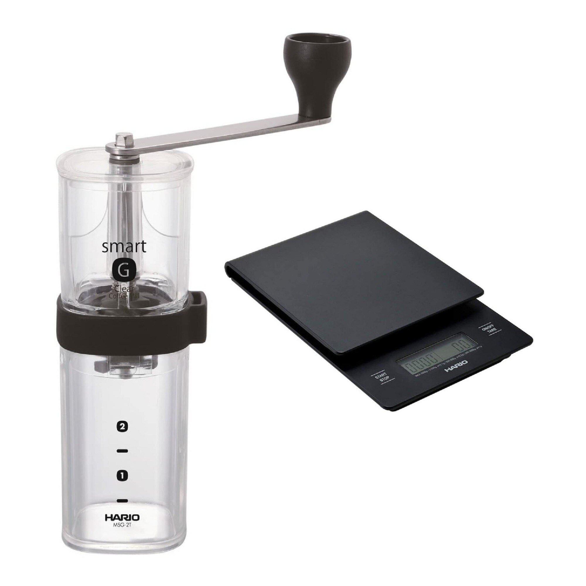 Hario Grind and Weigh Coffee Mill Smart 