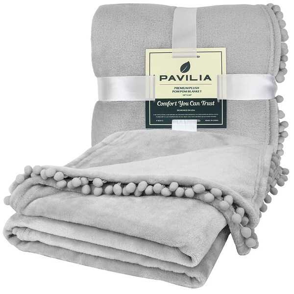 Small grey hotsell fleece blanket
