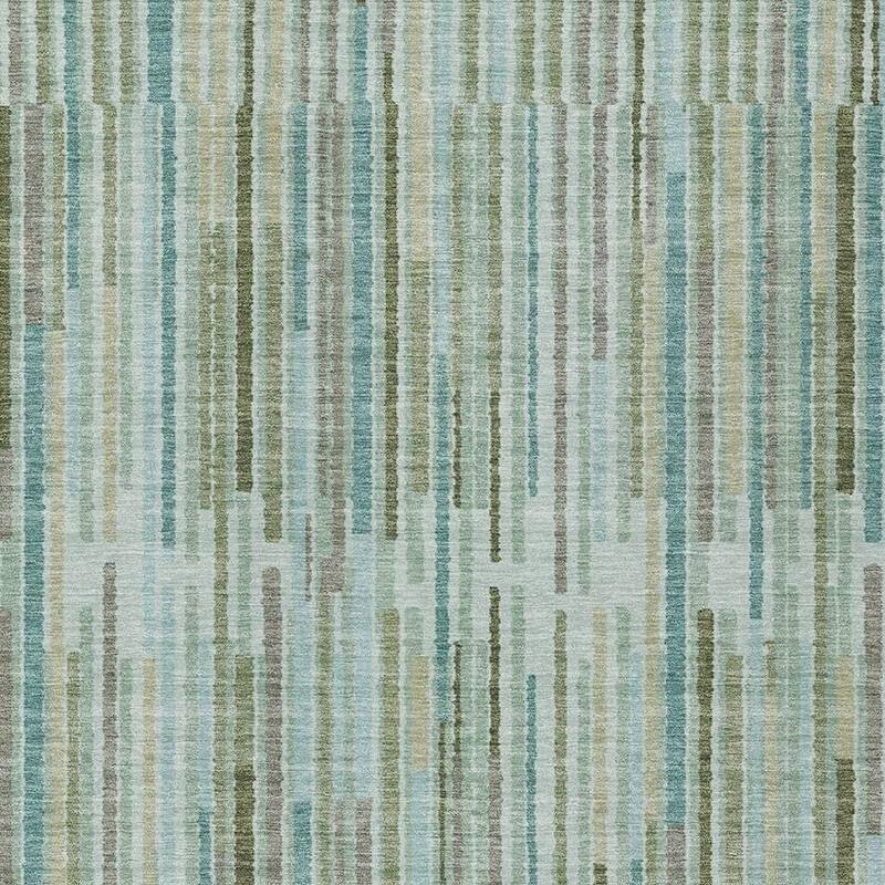 HomeRoots Striped Transitional Rectangle Outdoor Rug