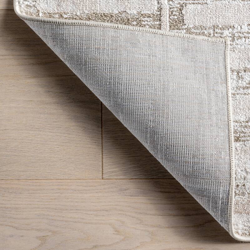 Nuloom Cambria Geometric Machine Washable Area Rug