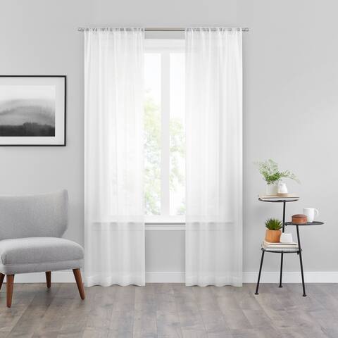 Vue Textured Voile Sheer Window 6PK Panels