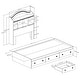 preview thumbnail 3 of 12, South Shore Summer Breeze Bed Set - Bed and Headboard kit