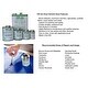 preview thumbnail 4 of 2, Pro Vinyl Repair Kit for Bounce Houses and Water Slides, 8oz HH66 Glue - Multi