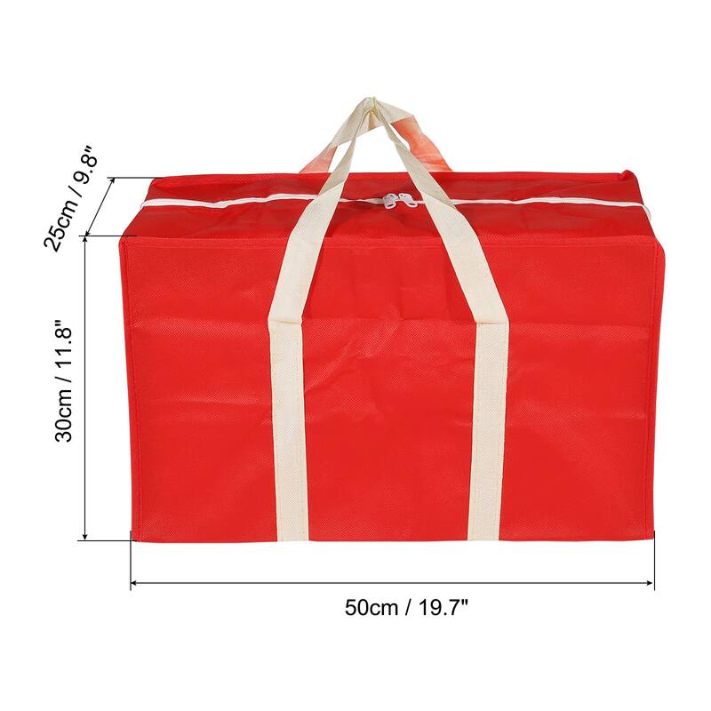 Closet Storage Bags, 19.7" Long Clothes Blanket Organizer Foldable Bag