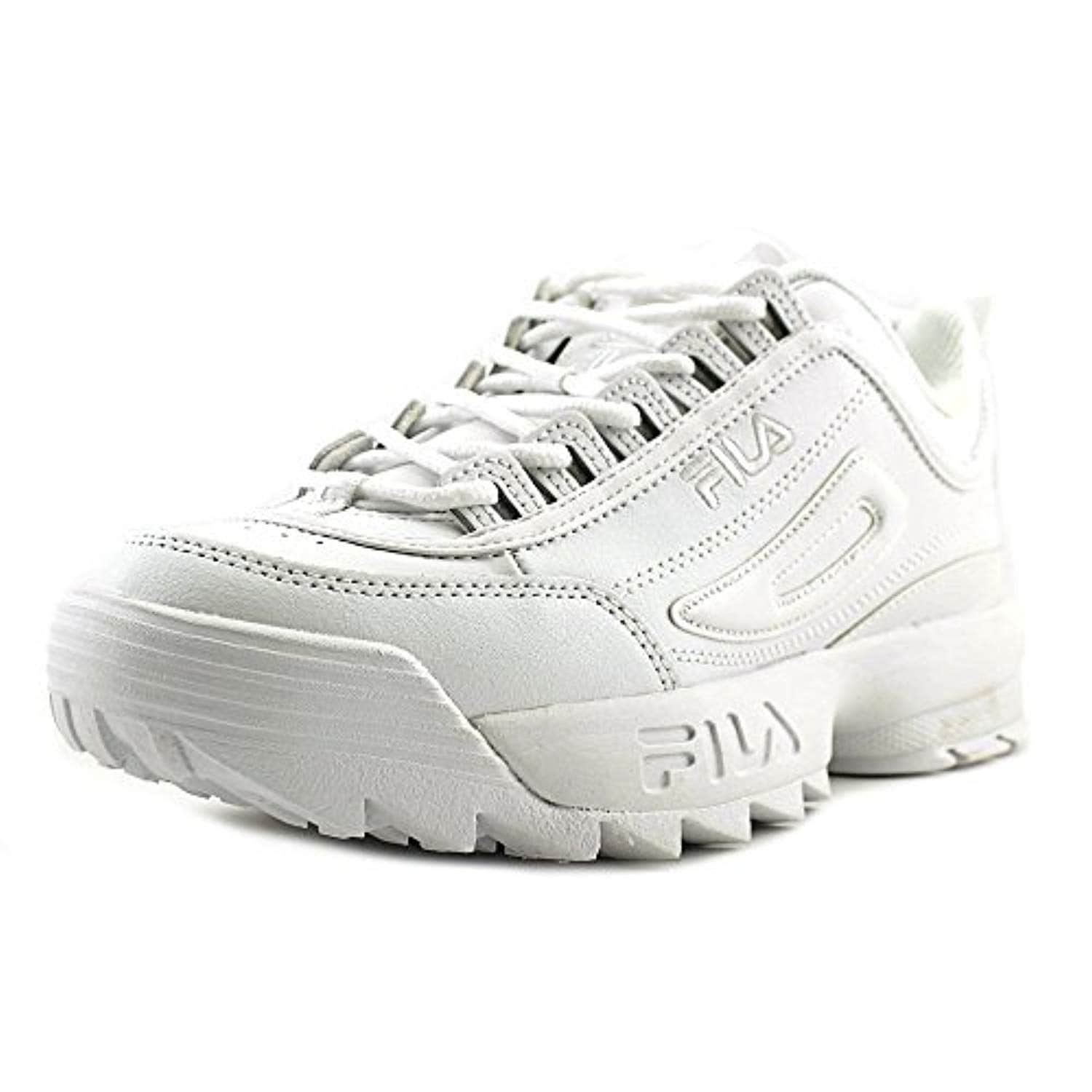 fila disruptor premium white