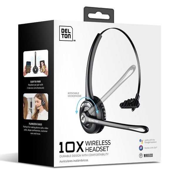 headphones with microphone for computer wireless