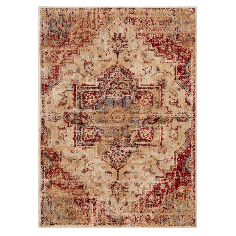 Luxe Weavers Traditional Vintage Oriental Area Rug