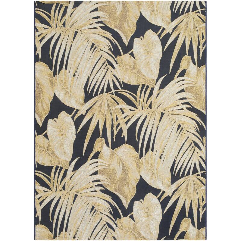 Livabliss Warsaw Tropical Indoor / Outdoor Area Rug