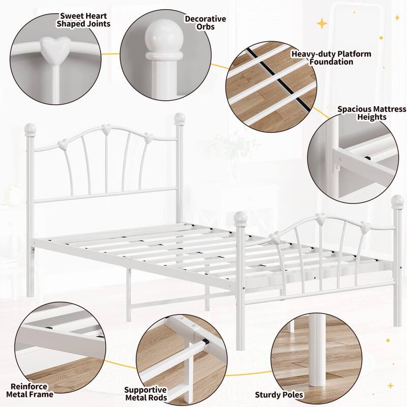 Twin Bed Frame for Kids