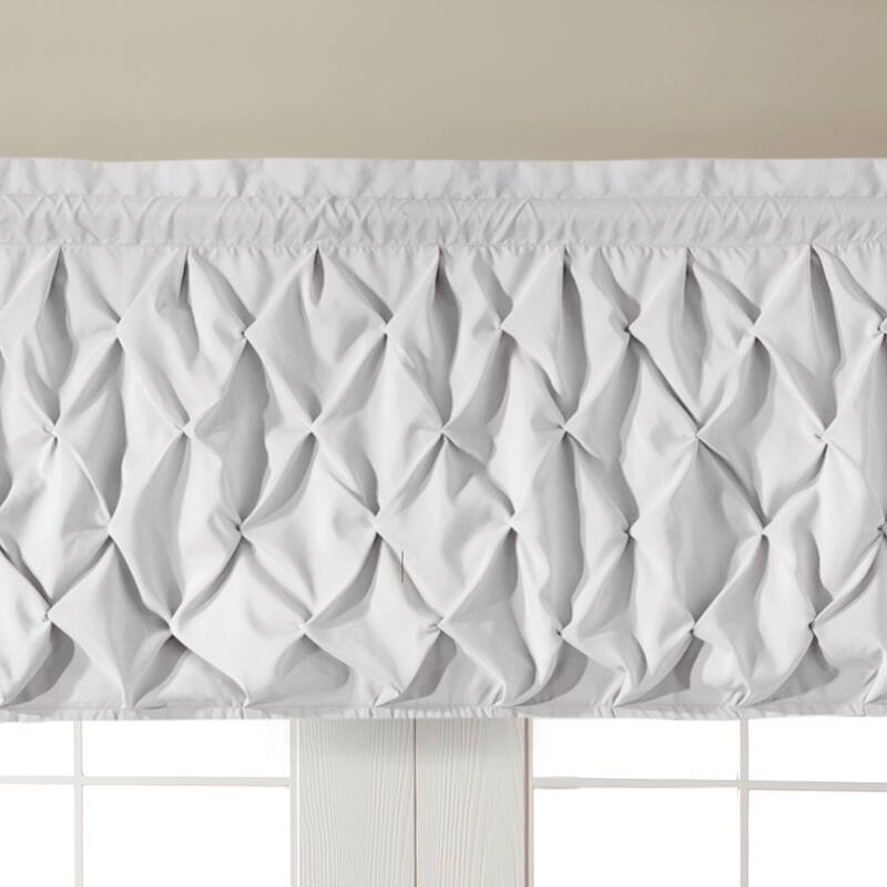 VCNY Carmen Tailored Window Valance - 60"x20"