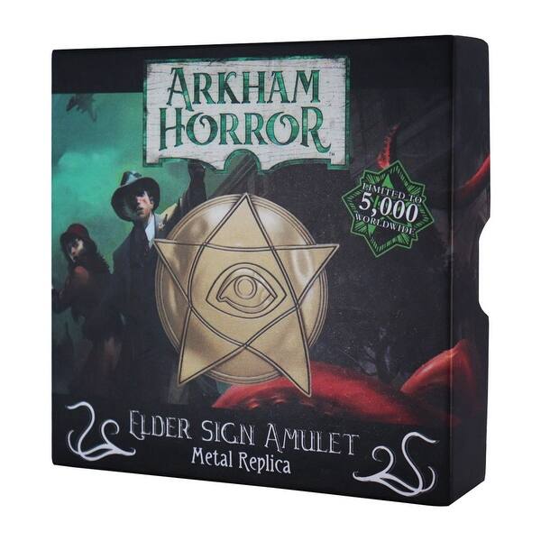 Fanattik Arkham Horror Limited Edition Replica Elder Sign Amulet Medallion Fanattik Arkham Horror Limited Edition Replica Elder Sign Amulet Medallion
