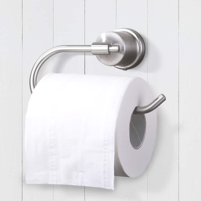 WOWOW Wall-Mounted Stainless Steel Bathroom Toilet Paper Holder