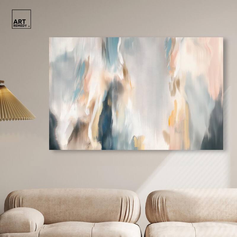 Gilded Gorge III Canvas by Art Remedy, Gallery Wrapped