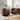 Max Traditional Chesterfield Rocker and Swivel Genuine Leather Chair with Nailhead Trims(Set of 2)