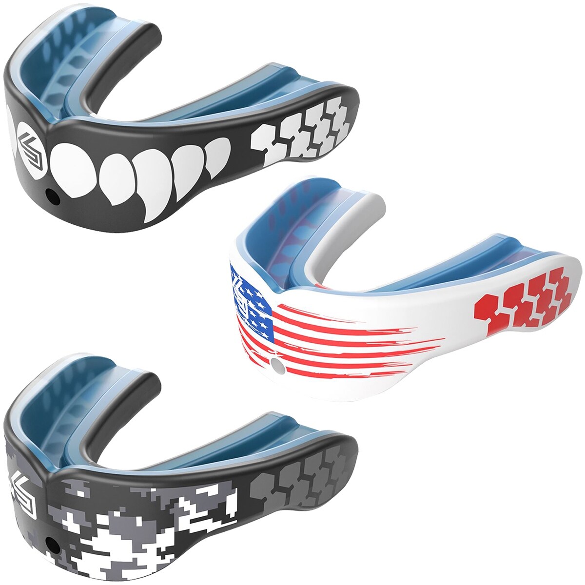 Shop Shock Doctor Gel Max Power Print Mouthguard Overstock