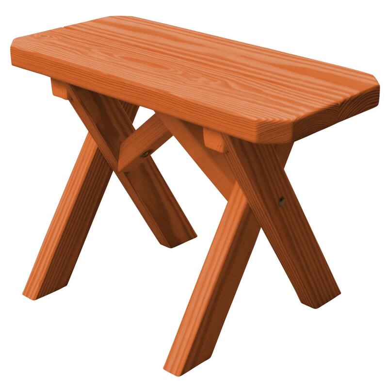 Pressure Treated Pine 2' Crossleg Bench