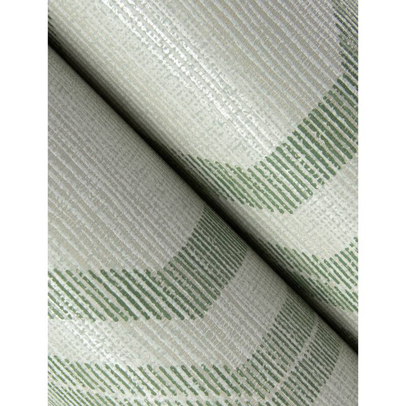 A-Street Prints Burton Green Modern Ogee Wallpaper