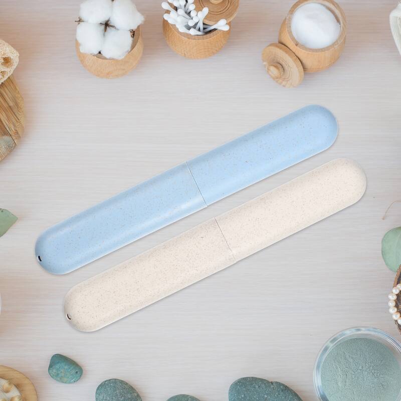 Toothbrush Holders Case for Travel 8.07"x1.22"x0.83"