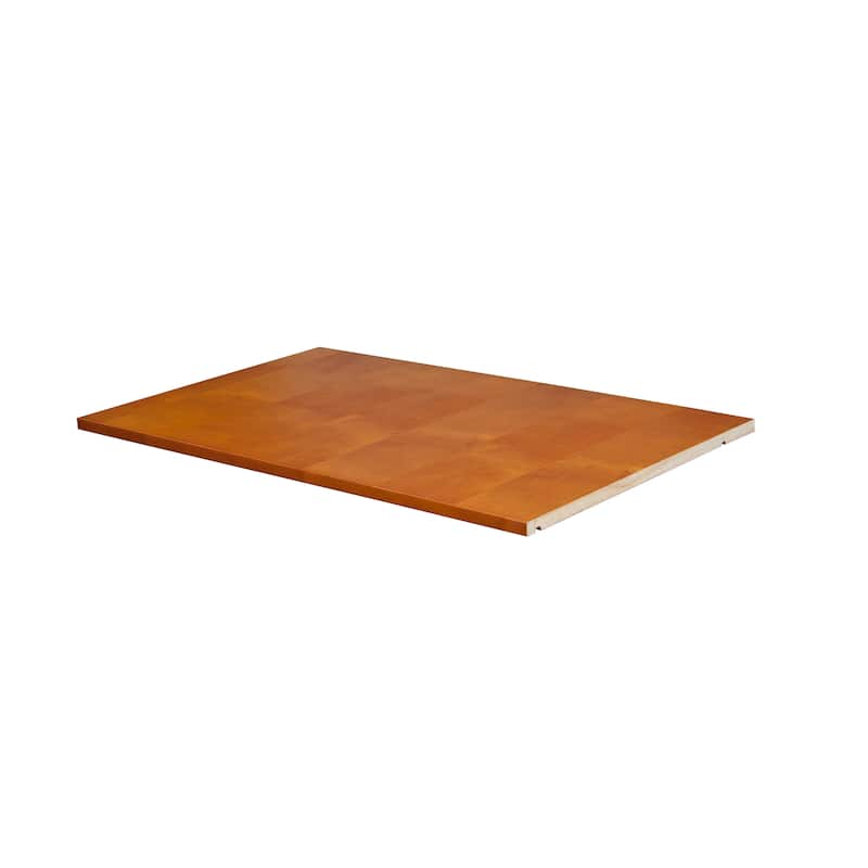 Palace Imports 100% Solid Wood Single Wardrobe Shelf (Wardrobe Sold Separately).