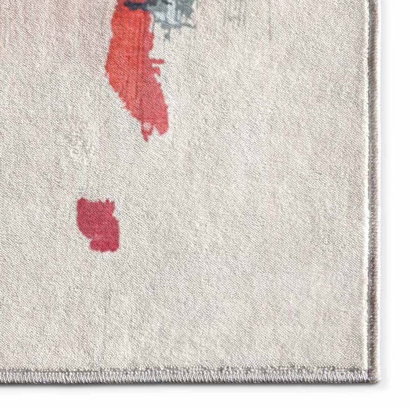 Well Woven Apollo Abstract Chromatic Splash Modern Abstract Area Rug