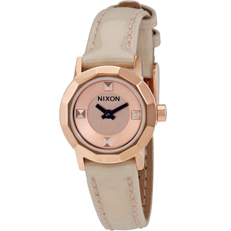 Nixon Women's Mini B Rose gold Dial Watch - A338-1532 - Rose gold - 6 (36)