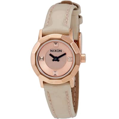 Nixon Women's Mini B Rose gold Dial Watch - A338-1532 - Rose gold - 6 (36)