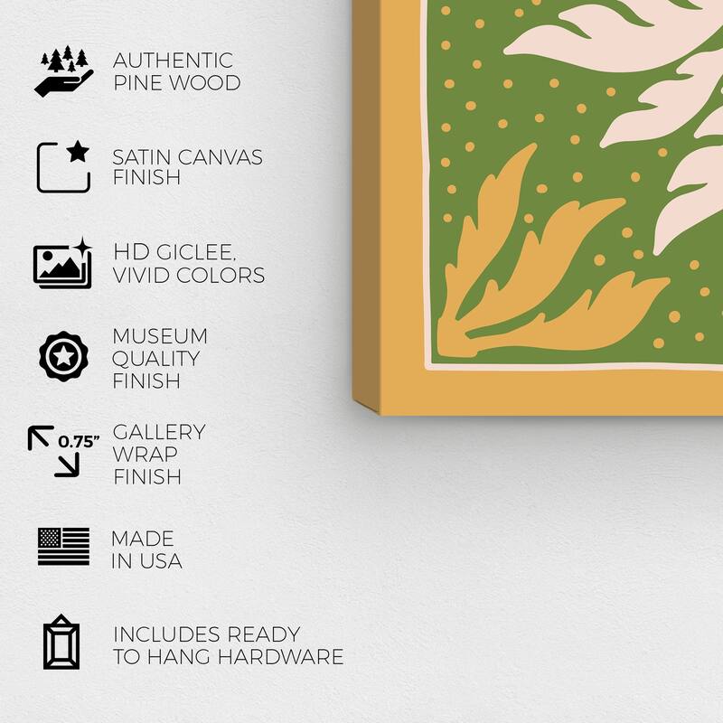 Wynwood Studio Canvas Fashion and Glam Autumn Scarf Gold and Modern & Contemporary Wall Art Canvas Print