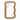 39-Inch Tall Rectangular Natural Cork Wood Wavy Frame Accent Wall Mirror