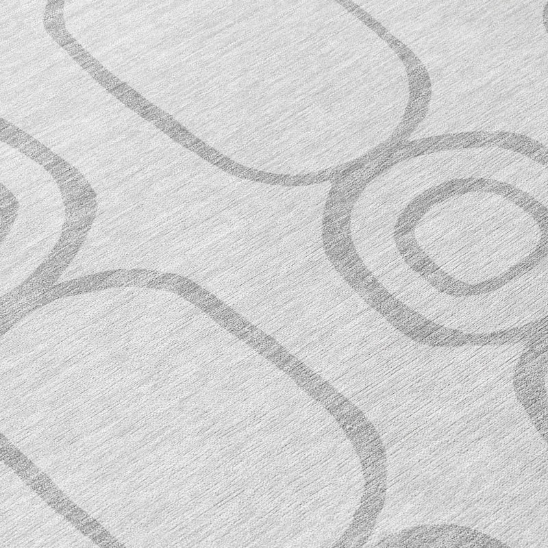 Machine Washable Indoor/ Outdoor Modern Vibe Chantille Rug