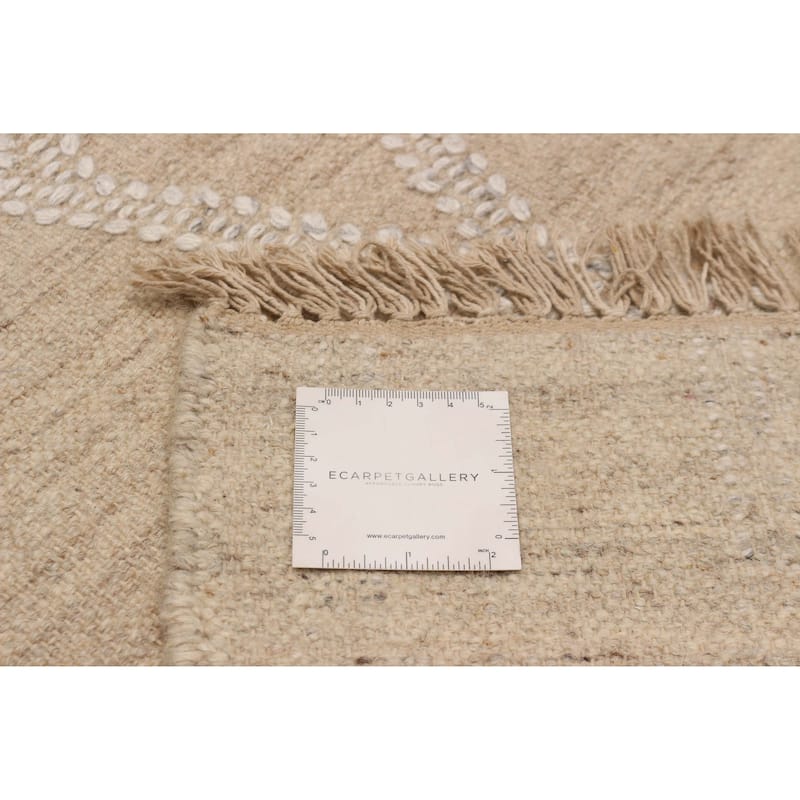 Marrakech Khaki Kilim 5'3" x 7'10" - 5'3 x 7'10