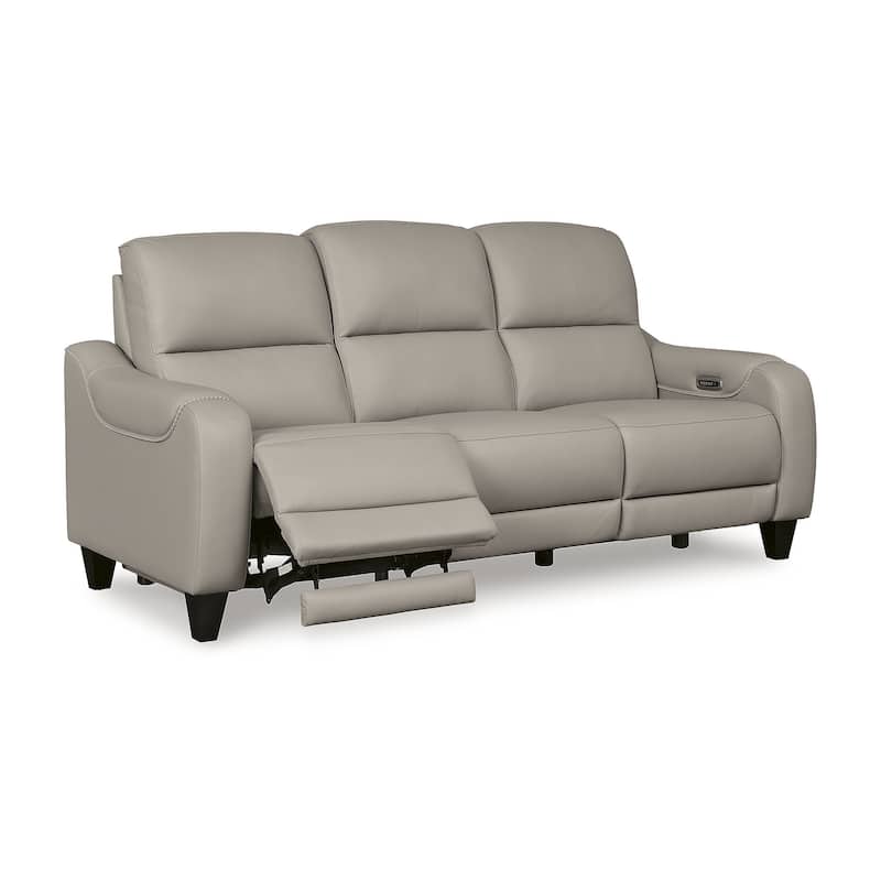 Signature Design by Ashley Mercomatic Light Gray 2-Piece Upholstery Package - 85.25" W x 39.75" D x 42" H