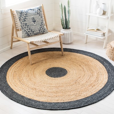 SAFAVIEH Handmade Braided Hvonn Jute Rug