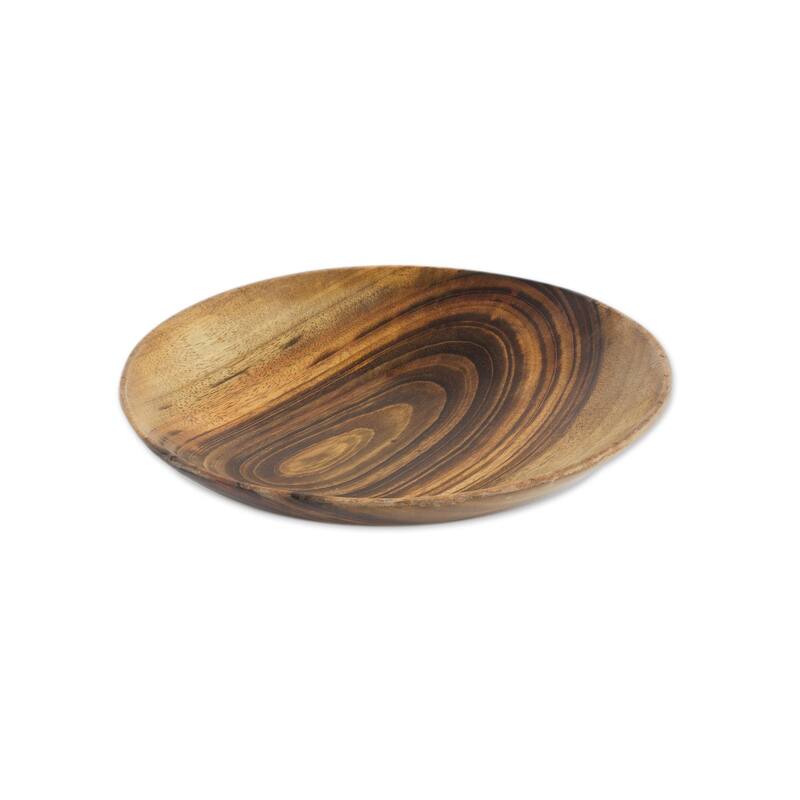 Novica Handmade Taste Of Nature Wood Bowl