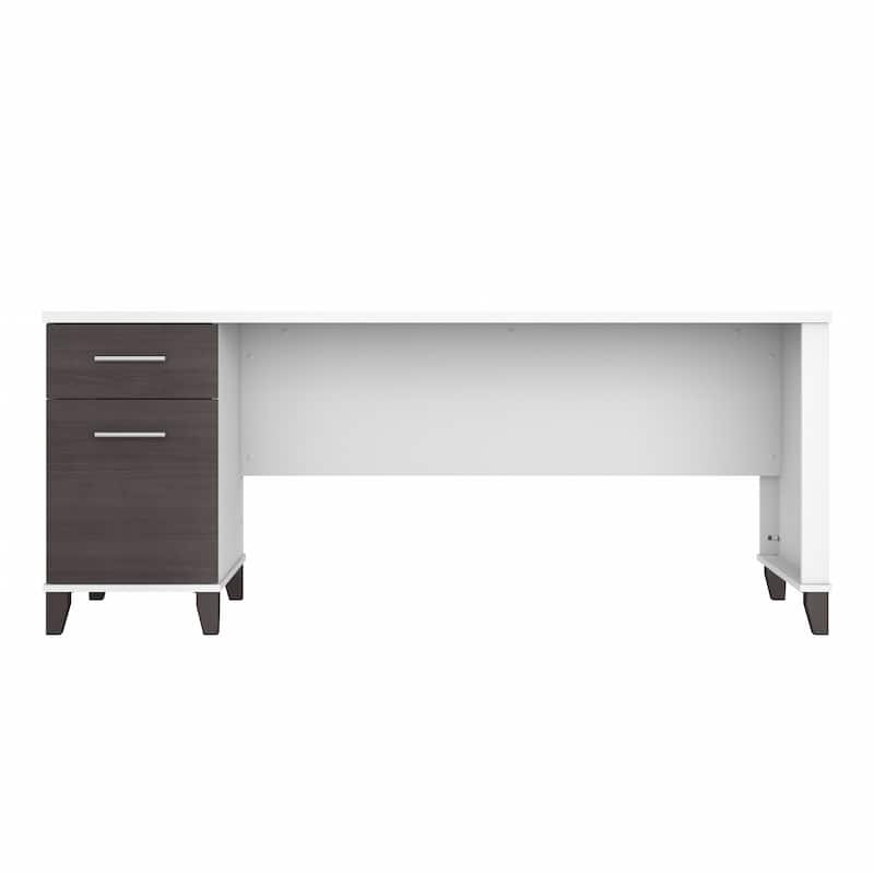 Bush Furniture Somerset 72W Office Desk with Storage Drawers
