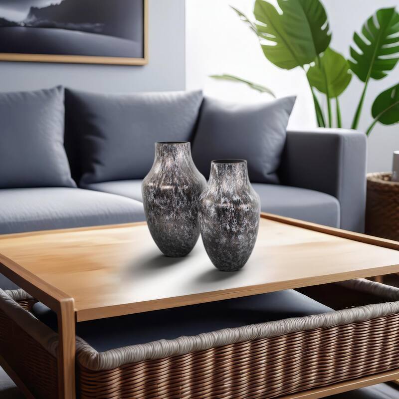 Zynsky Art Glass in Deep Mocha Brown