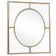 preview thumbnail 4 of 5, Uttermost Stanford 48" Square Decorative Urban Modern Wall Mirror
