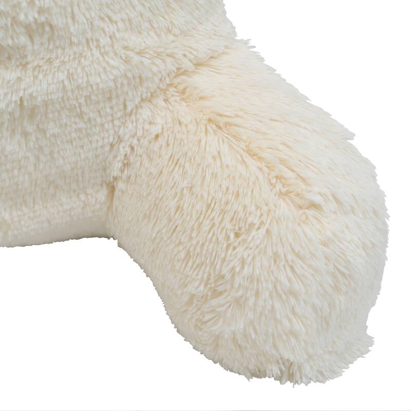 Halsted Shaggy Backrest Pillow