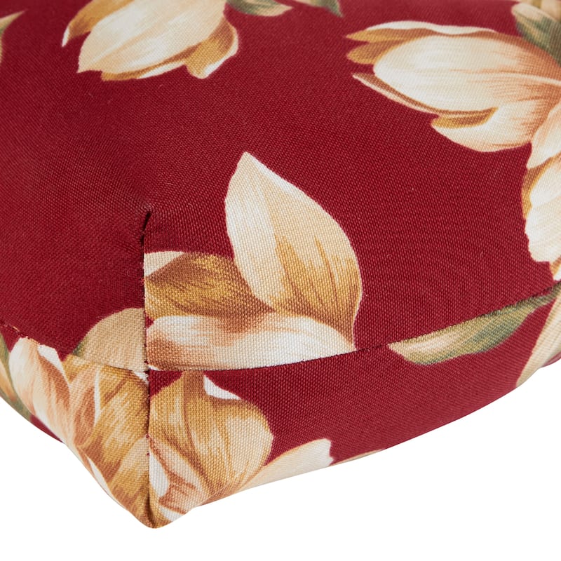 Outdoor Tufted Dining Chair Cushion