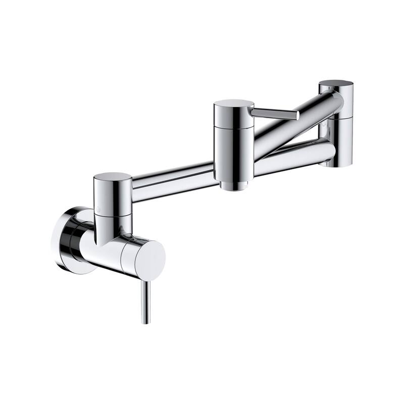 Circular Kitchen Pot Filler - Chrome