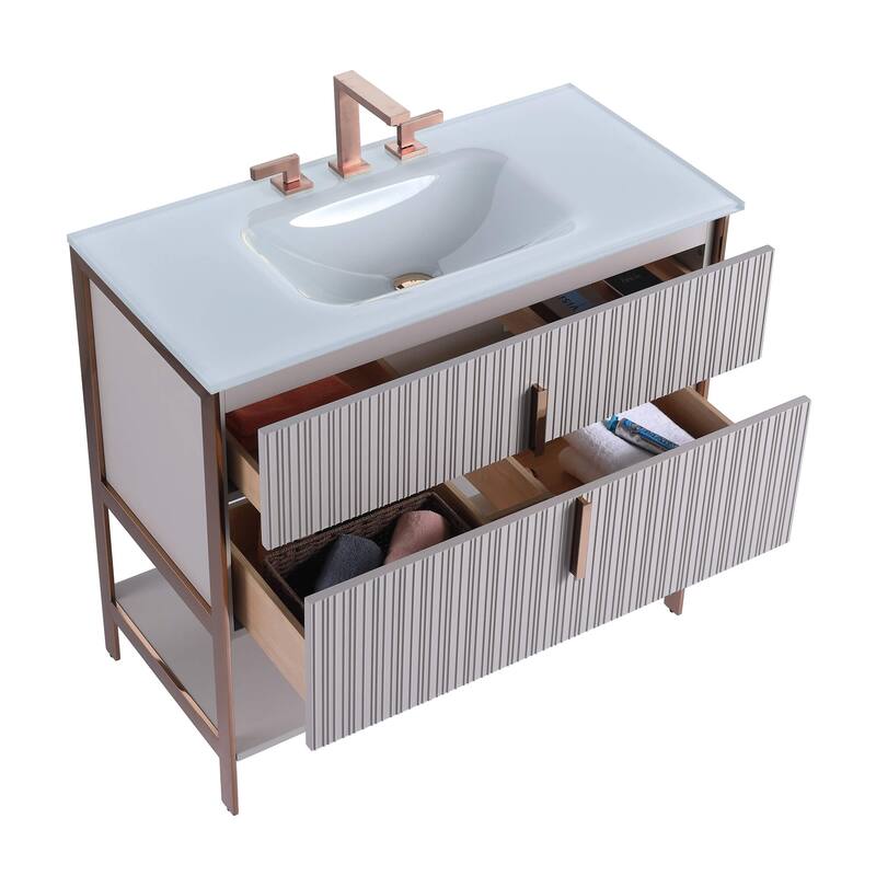 Fine Fixtures Serenity Modern bathroom vanity