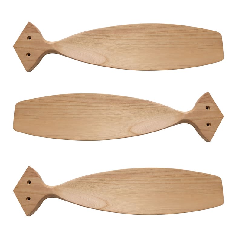 Sofucor 52-inch Solid Wood Ceiling Fan with LED Light,Remote Control Included,Reversible,Quiet and Powerful