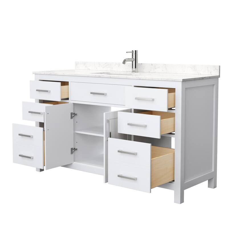 Wyndham Collection WCG242460SCCUNSMXX Beckett 60" Free Standing Single
