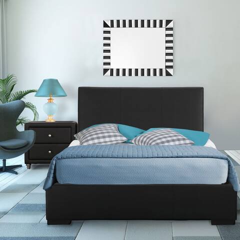 Hindes 2-Piece Black Bedroom Set