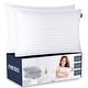 preview thumbnail 1 of 23, Nestl 100% Cotton Cover Premium Plush Down Alternative Bed Pillow Set of 2 - King