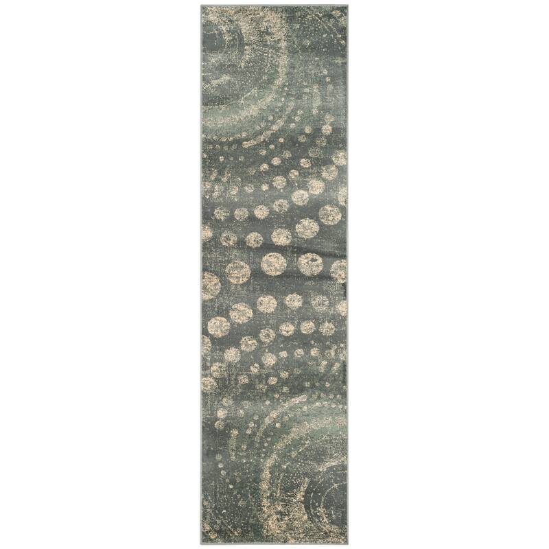SAFAVIEH Constellation Vintage Boho Irene Modern Abstract Viscose Rug