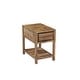 Wanderloot Urban Mid-century Modern Sheesham Wood End Table With Drawer 